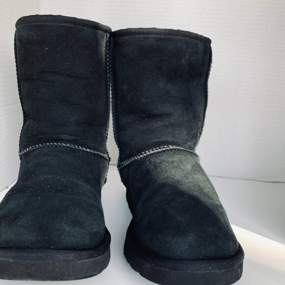 UGG Classic Short II Suede Boot Woman Sz 7 - Picture 10 of 14